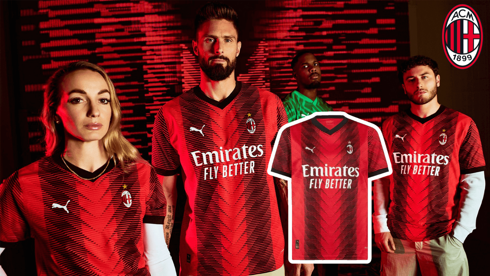 AC Milan Jersey Custom Soccer Jersey Home.png